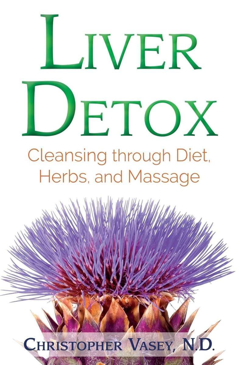 white cover with bold green text and purple flower