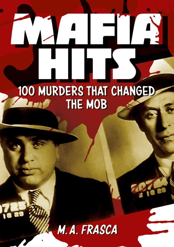 Red cover with photos of old mobster guys but you didn't see nothin', see?