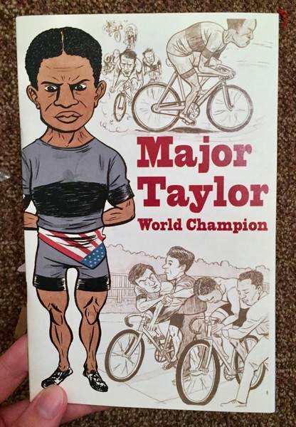 Major Taylor: World Champion zine cover
