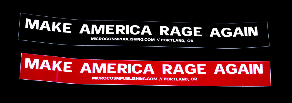 Sticker #380: Make America Rage Again