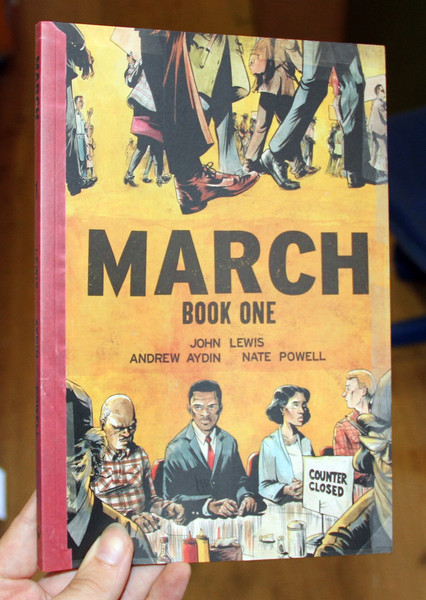 MARCH book One by Nate Powell John Lewis and Andrew Aydin