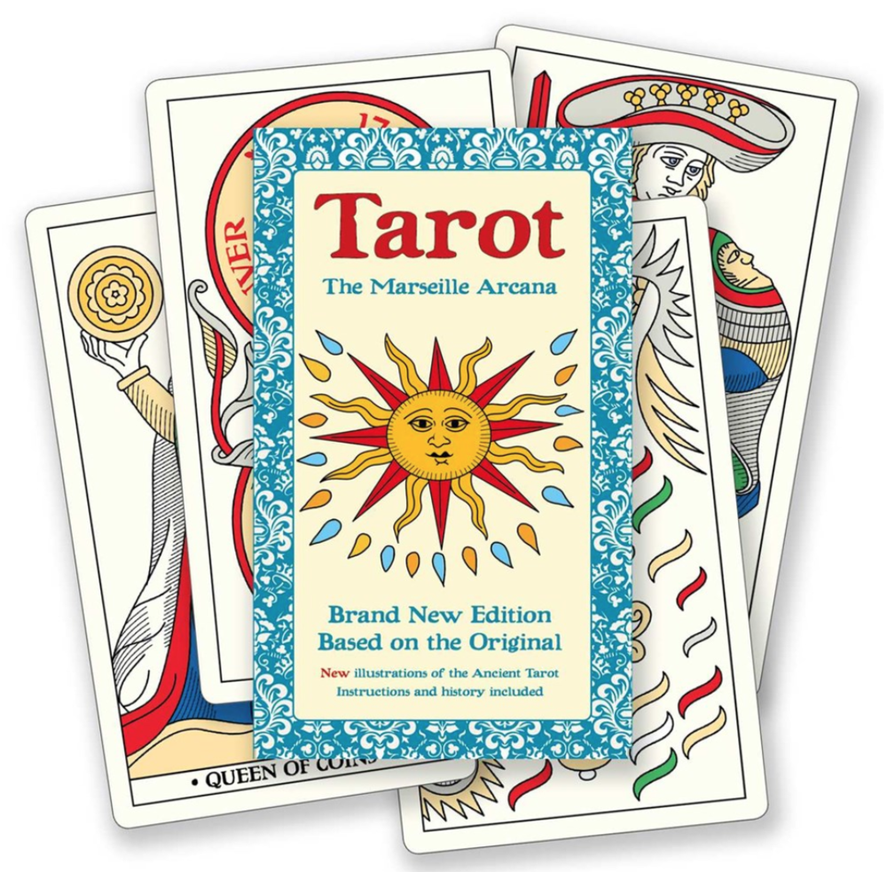 some old timey tarot cards
