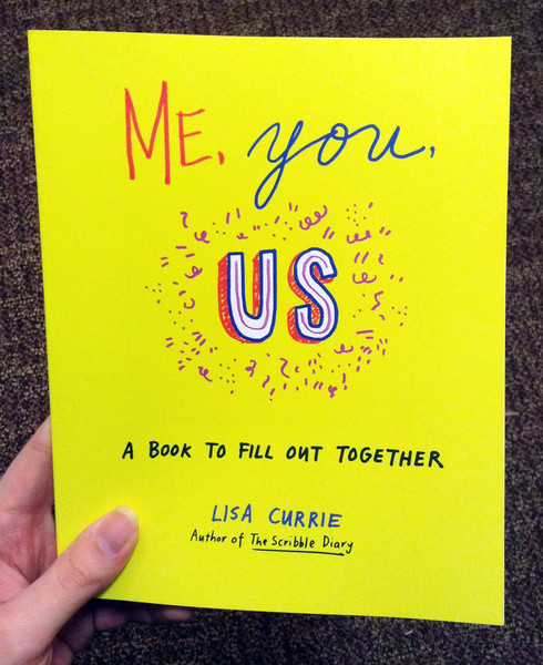 Me You US A Book to Fill Out Together by Lisa Currie