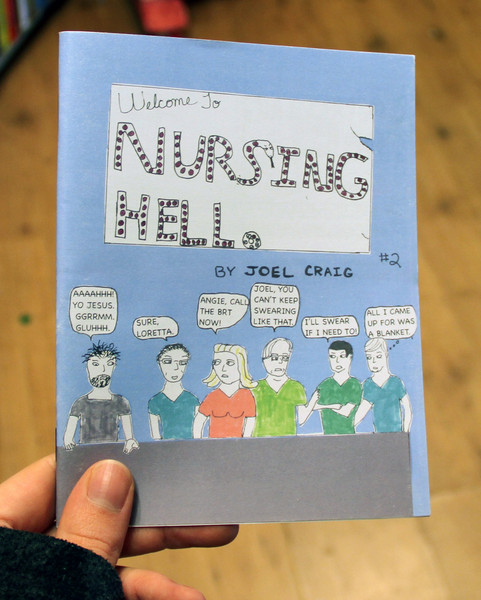 Welcome to Nursing Hello zine cover