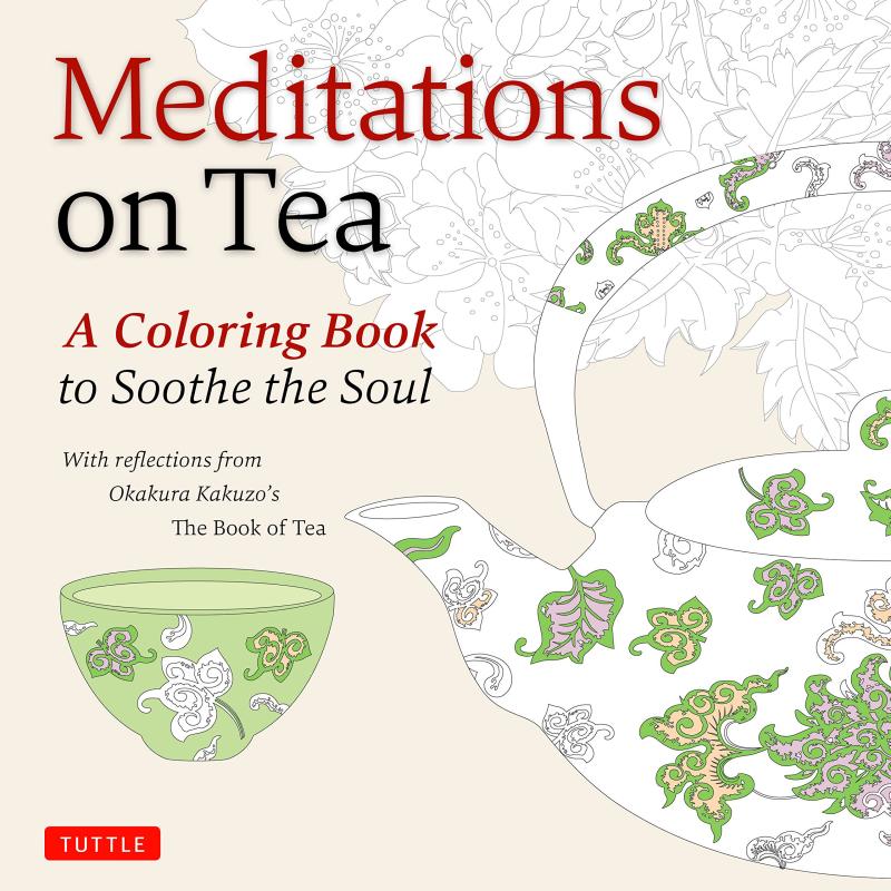 Cover with drawing of teacup and teapot