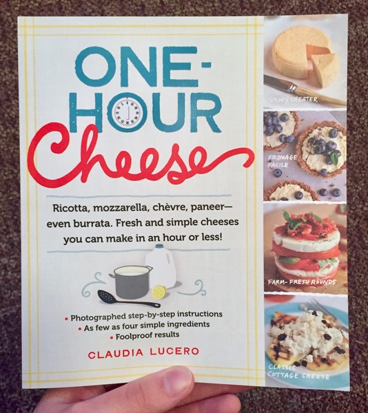 One-Hour Cheese by Claudia Lucero  [A variety of cheeses]