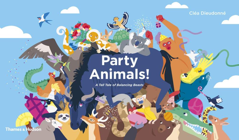 animals partying