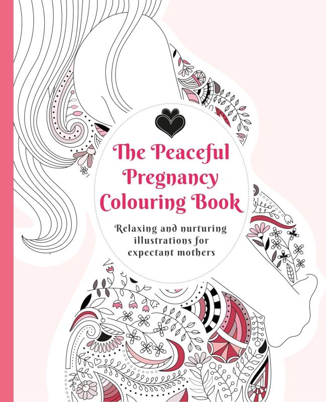pink cover with dark pink spine with illustration of a pregnant person side profile
