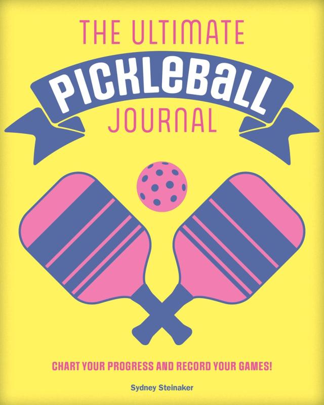 yellow cover with paddles and ball with white and red text