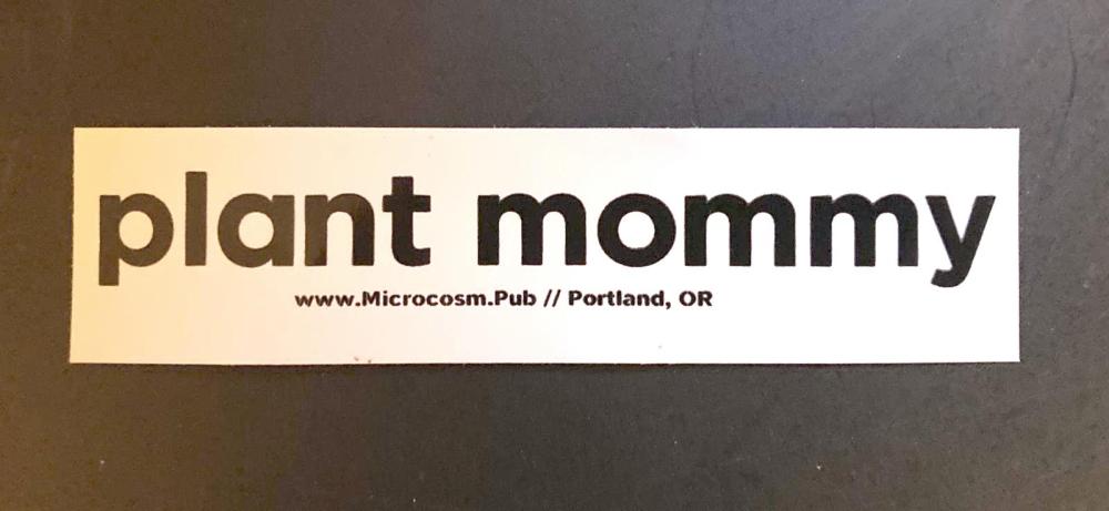 plant mommy sticker
