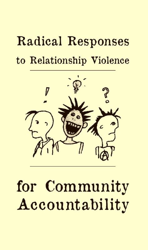 Radical Responses to Relationship Violence: for Community Accountability image #1