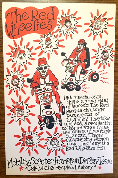 Red Wheelies poster