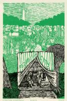 this image from the publisher shows the image in a green hue. Unlike the other image, it has a border