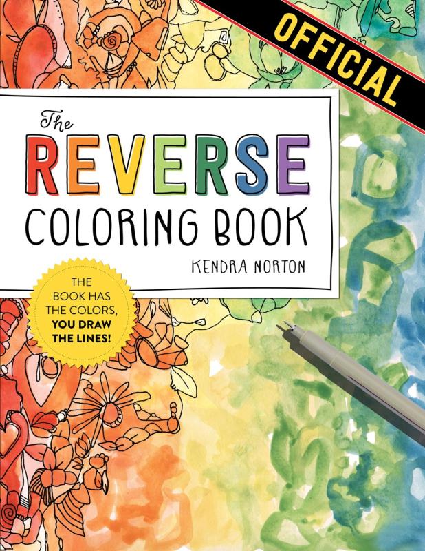 The Reverse Coloring Book™ : The Book Has the Colors, You Draw the Lines! image #3