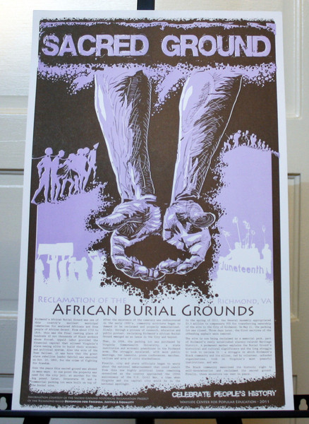 Sacred Ground african burial grounds poster
