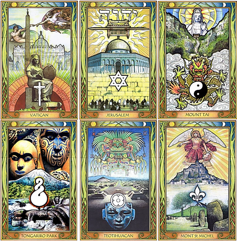 Anvendt Samarbejdsvillig Flipper Sacred Sites Oracle Cards: Harness Our Earth's Spiritual... | Microcosm  Publishing