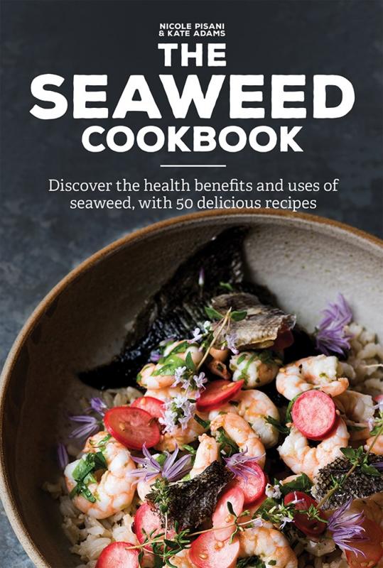 Cover with photo of a prepared seaweed dish