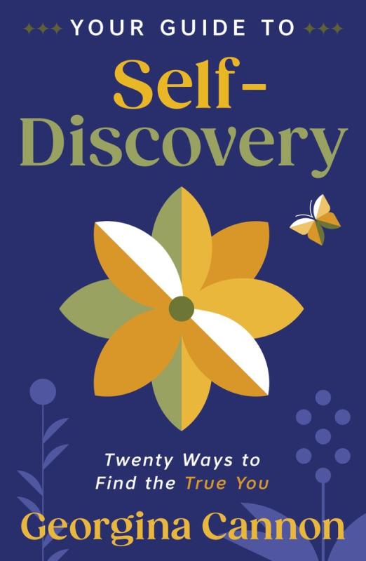 purple cover with illustration of a yellow flower with bold text