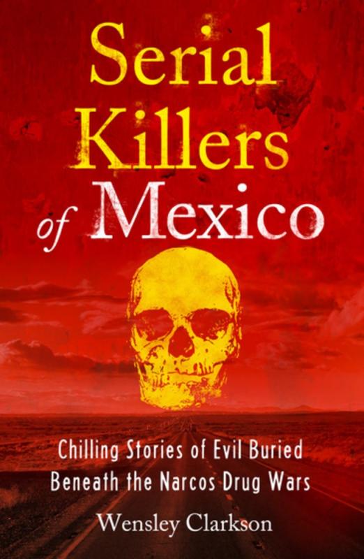 red cover with yellow and white text with skull