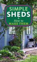 Simple Sheds & How to Make Them