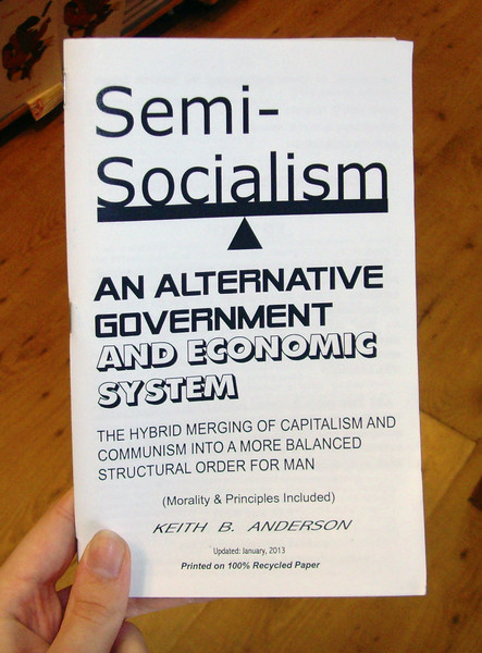 Semi-Socialism zine cover