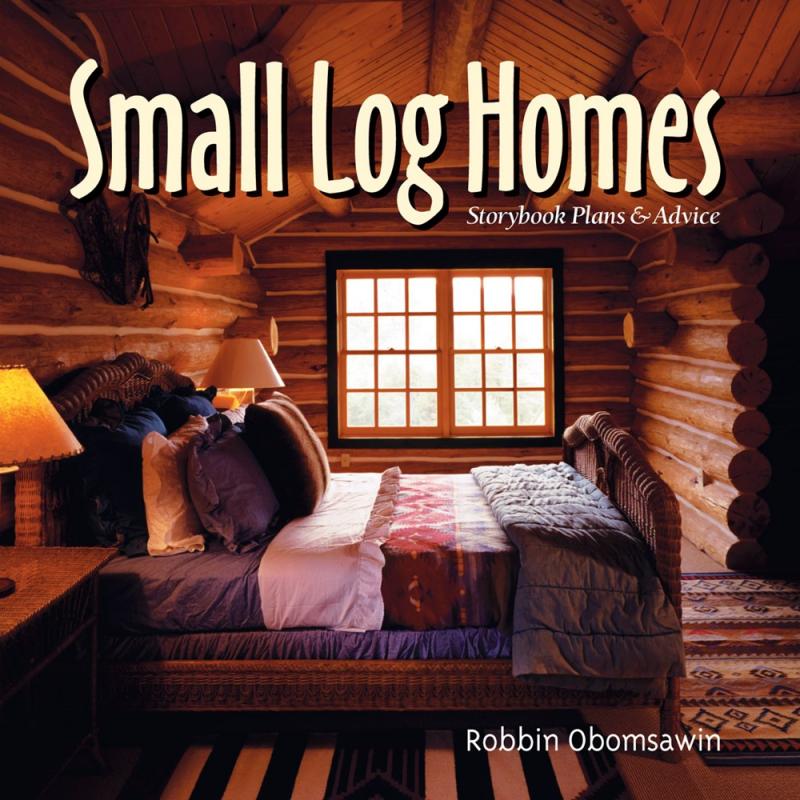 Cover with photo of log home interior