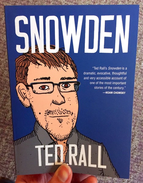Snowden by Ted Rall book cover