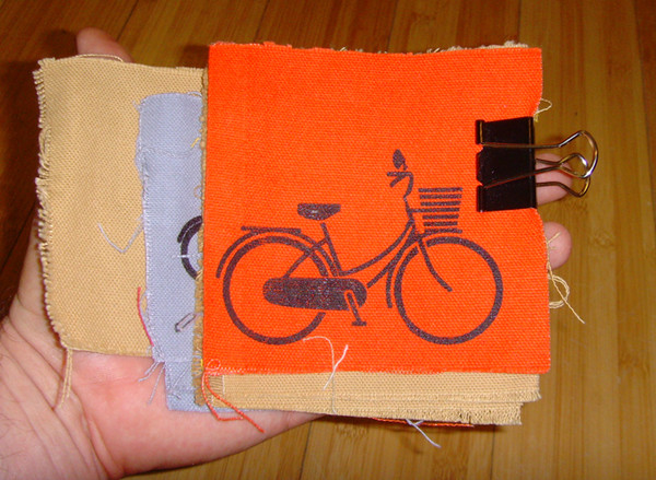 patch with image of city bicycle