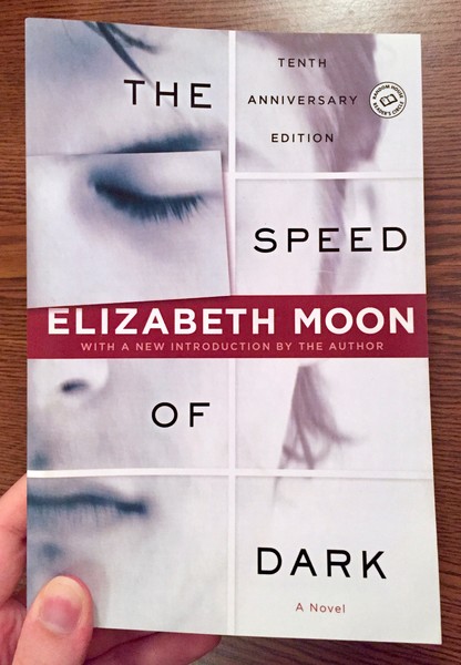 Speed of Dark by Elizabeth Moon [Half of a face]