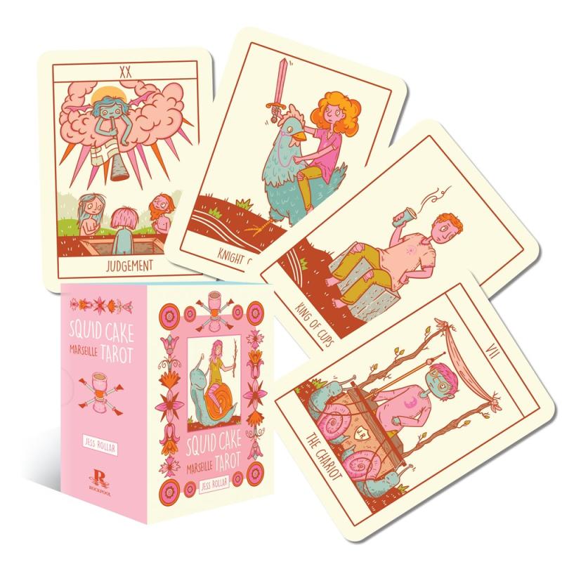 Tarot cards of various characters.
