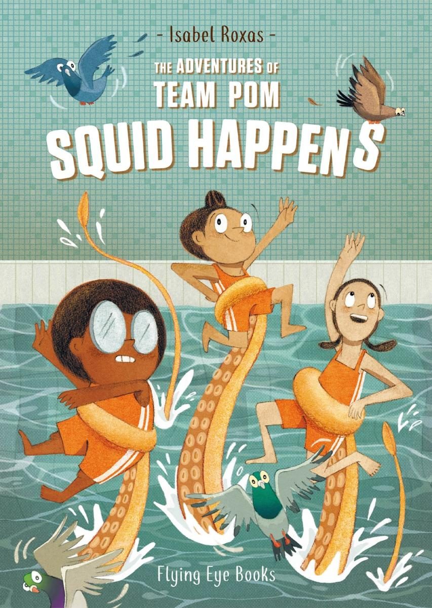 3 Kids being held up by tentacles