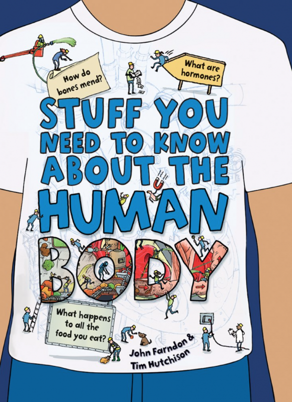 a kid's t-shirt with a bunch of busy body-workers
