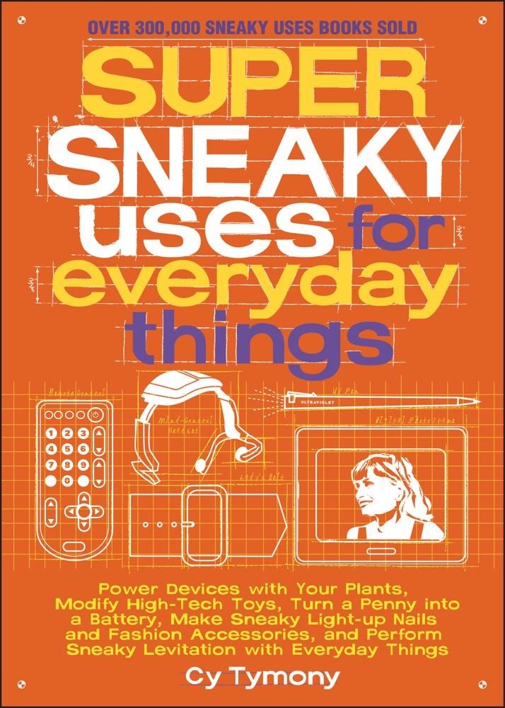 orange cover with yellow and white text with illustrations of various things