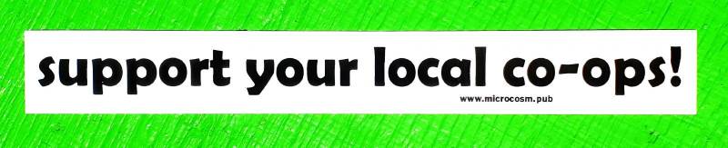 Support Your Local Co-ops