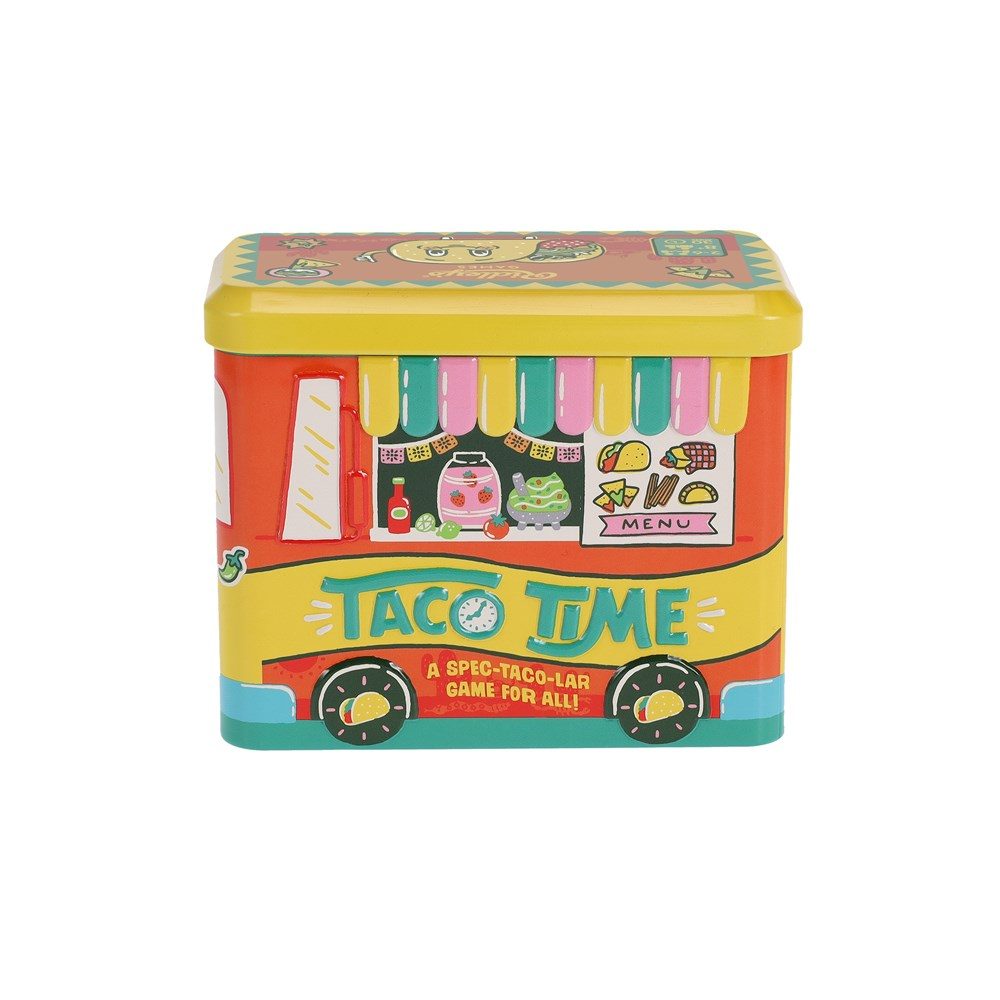 yellow red and blue tin 