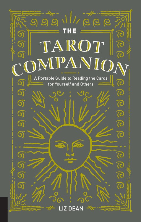 stylized illustration of tarot card of the sun.