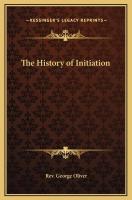 History Of Initiation (Lost Library)