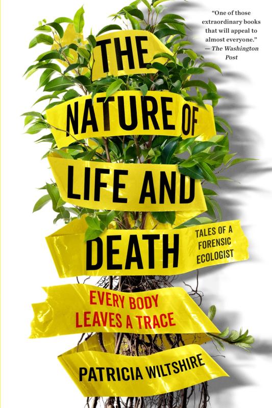 Cover shows a plant wrapped in yellow crime tape.