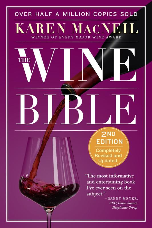 Purple cover showing a glass of wine getting filled.