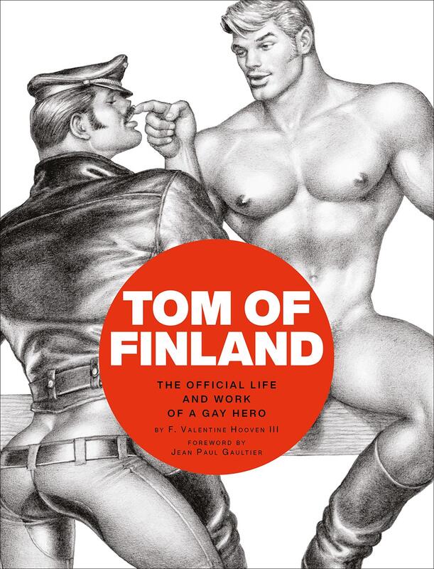 Tom of Finland illustration of a two leather daddies