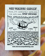 Sticker #168: Traffic Report
