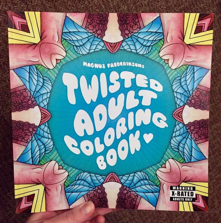Xxx Rated Adult Coloring Books - The Twisted Adult Coloring Book | Microcosm Publishing