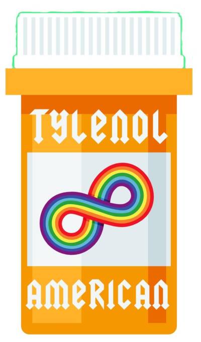 Sticker #716: Tylenol American