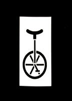 Sticker #291: Unicycle
