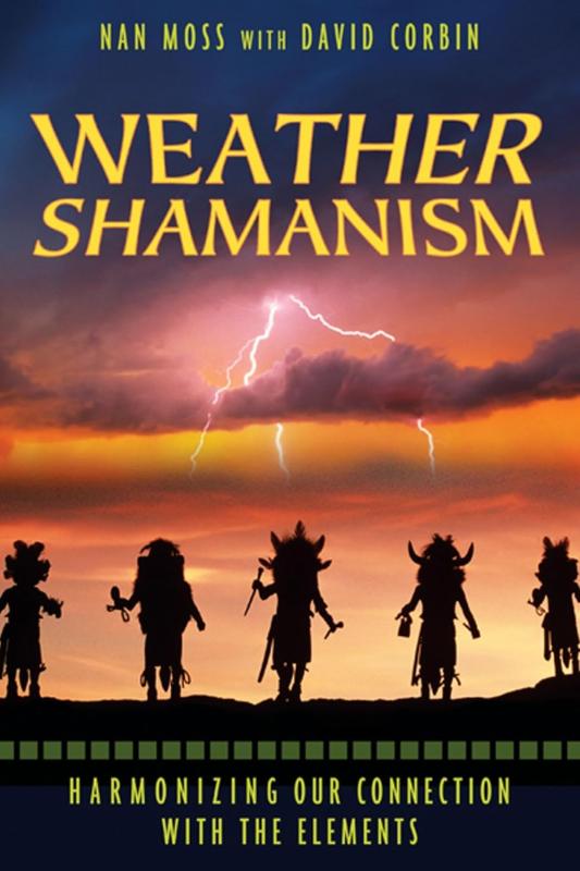 stormy sky with silhouettes of people with yellow text