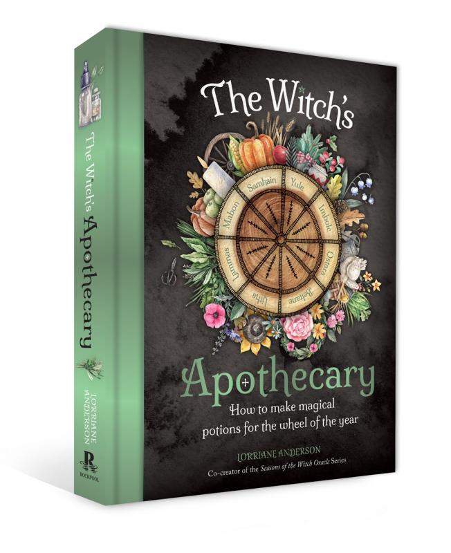 Cover shows a beautiful color illustration of the wheel of the year.