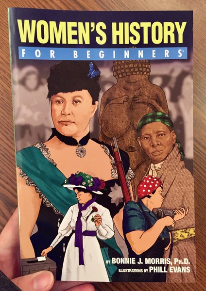 book cover depicting various types, colors, and classes women