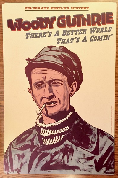Woody Guthrie poster
