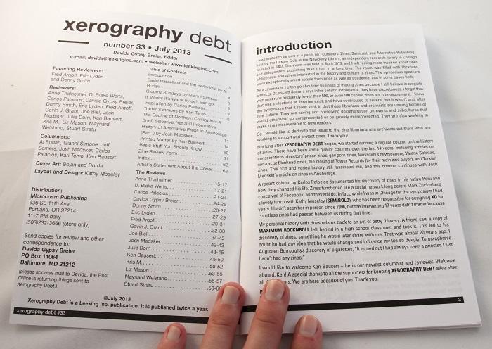 Xerography Debt #33 image #1