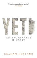 Yeti: An Abominable History